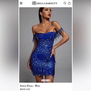 Bella Barnett, size Medium, color blue